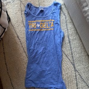Comfort colors Tri delta tank